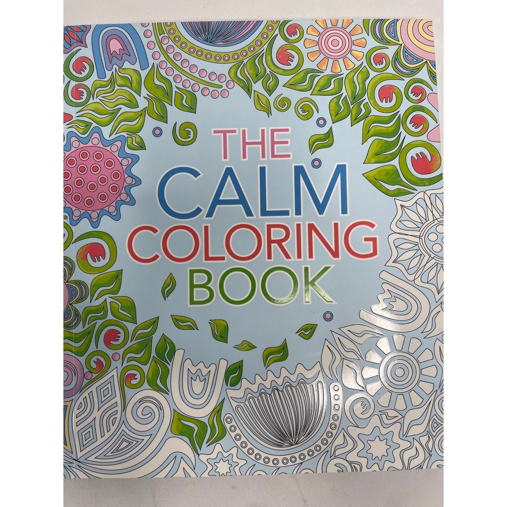 The Calm Coloring Book, New,‎ Never used